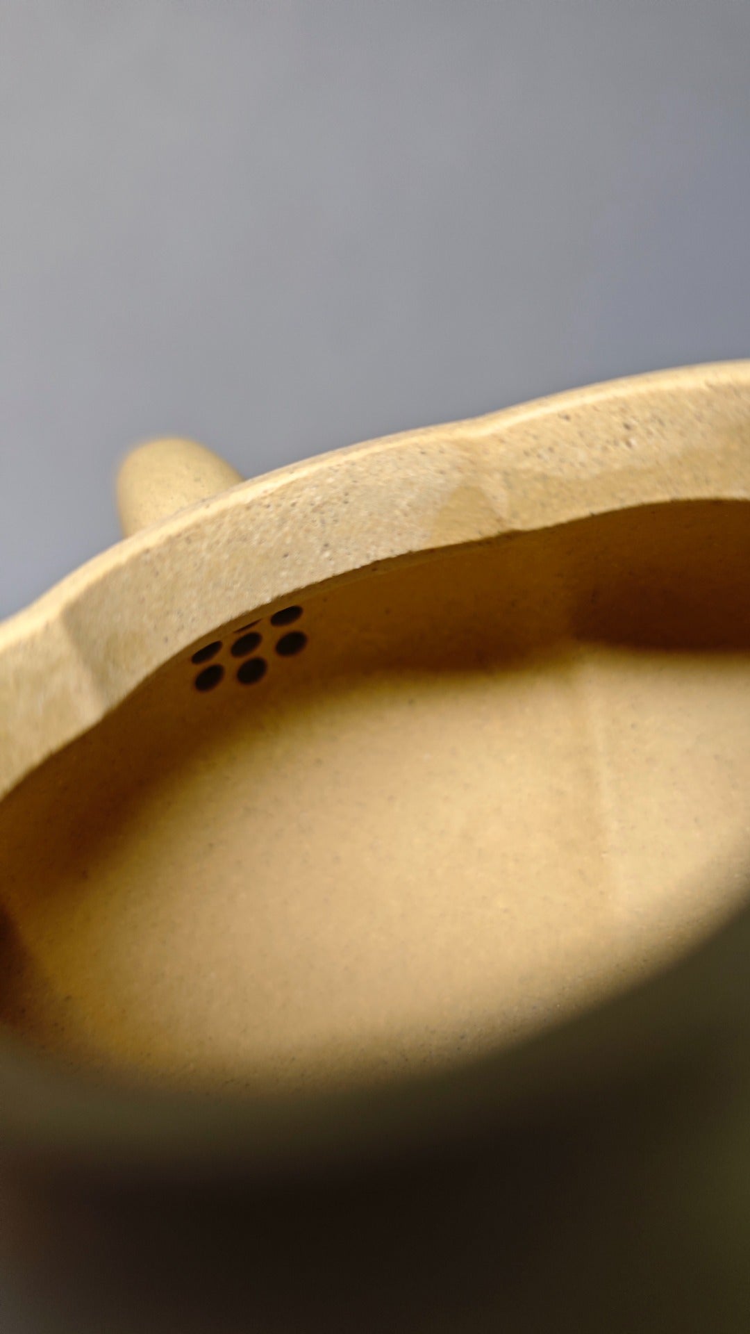【上合桃】 泥料：原矿本山绿 容量：250cc 孔数：7孔