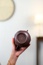 珍藏送礼级紫砂重器｜高级工艺美术师·许时娟 亲制【鸟语花香壶】原矿天青泥· 300cc