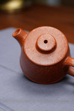 范泽锋嫡传·省大师邱爽紫砂潜力重器【汉瓦壶】原矿极品降坡泥·100cc（小品） - ZishaTeapotChina