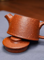 范泽锋嫡传·省大师邱爽紫砂潜力重器【汉瓦壶】原矿极品降坡泥·100cc（小品） - ZishaTeapotChina