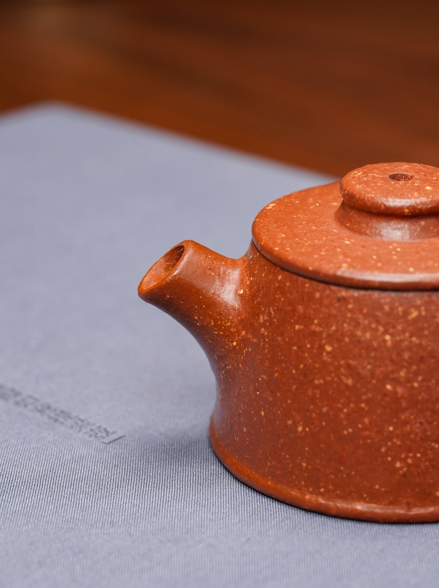 范泽锋嫡传·省大师邱爽紫砂潜力重器【汉瓦壶】原矿极品降坡泥·100cc（小品）