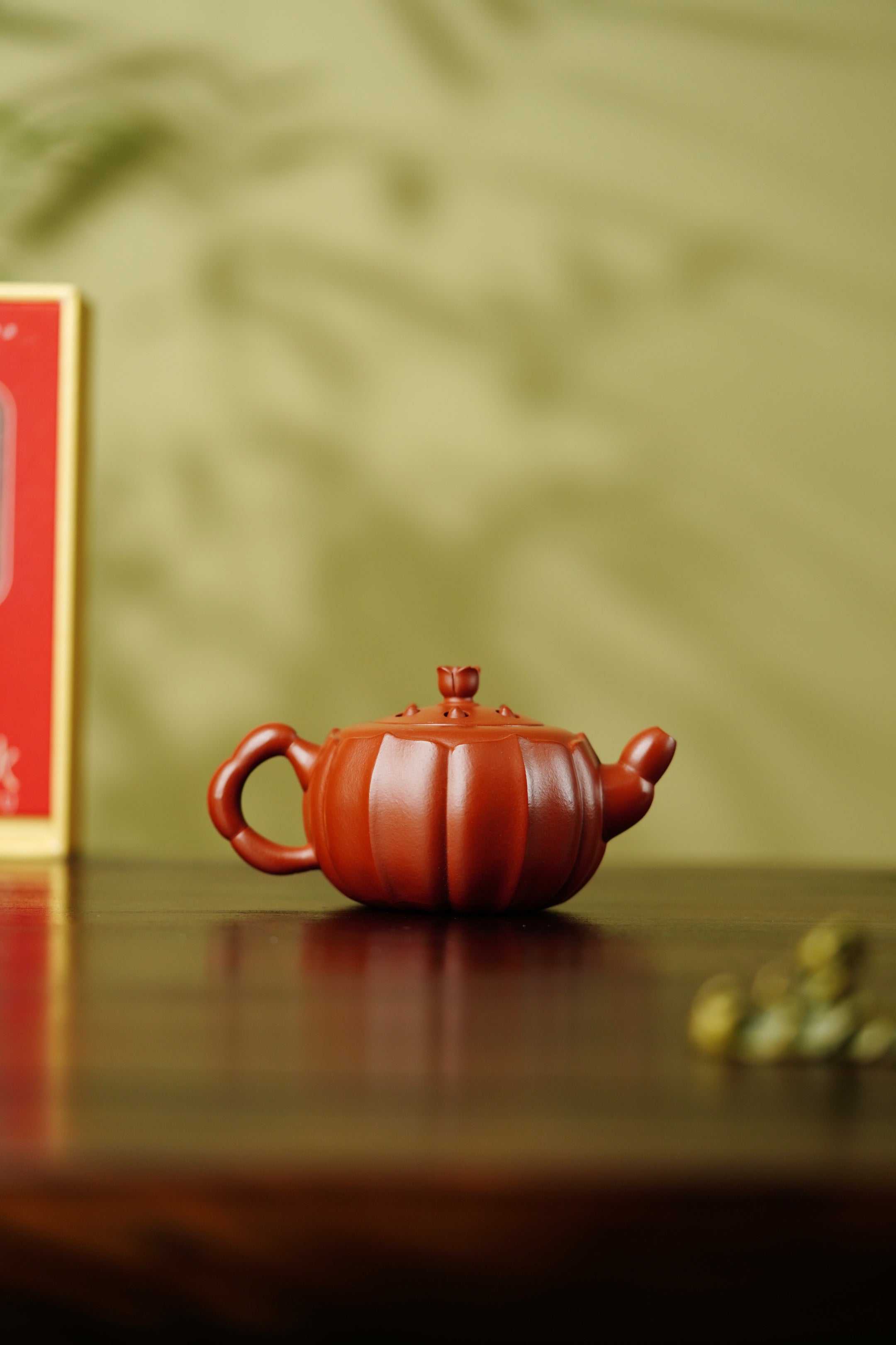 范泽锋嫡传·省大师邱爽紫砂潜力重器【莲子壶】原矿极品大红袍·小180cc •大280cc