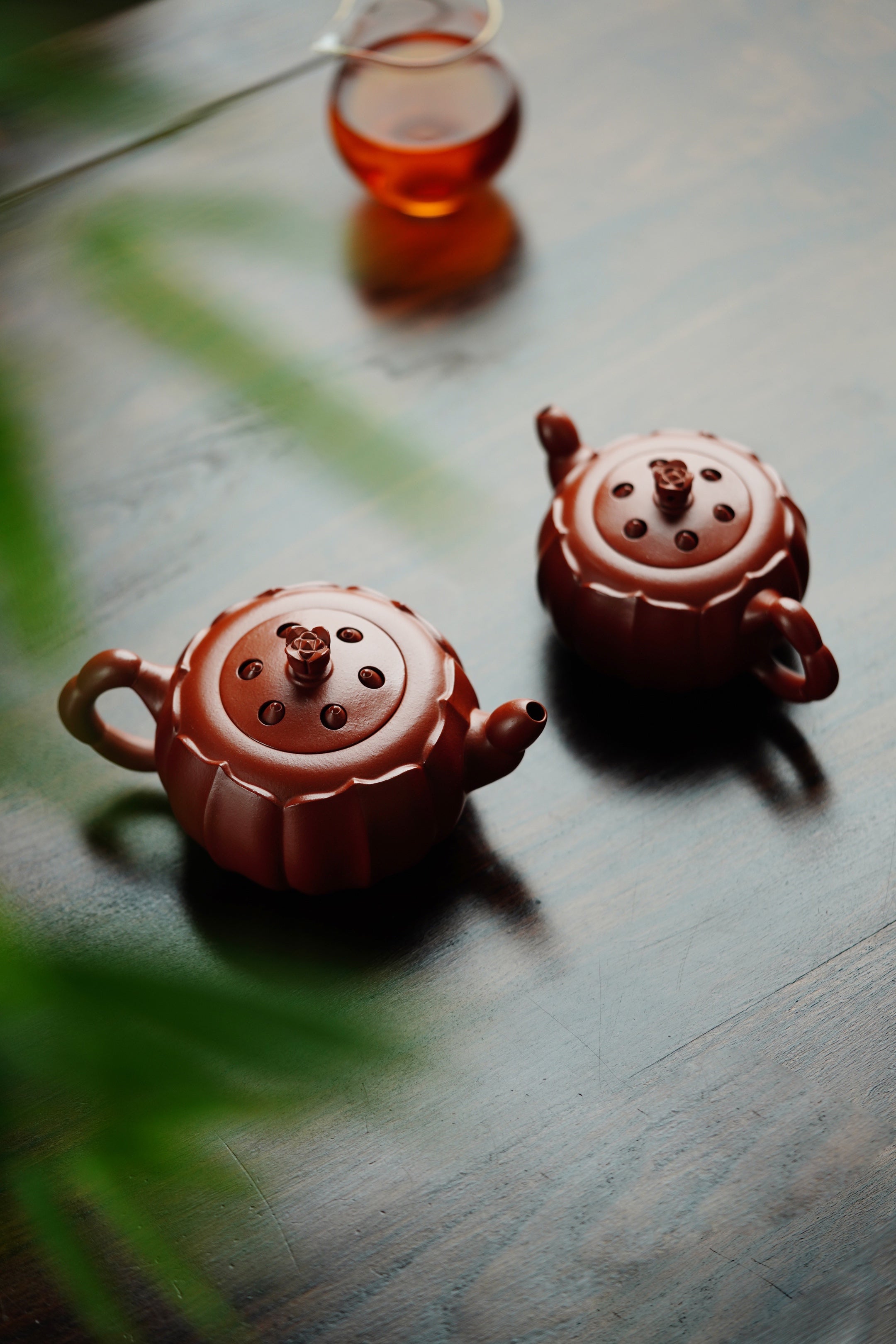 范泽锋嫡传·省大师邱爽紫砂潜力重器【莲子壶】原矿极品大红袍·小180cc •大280cc