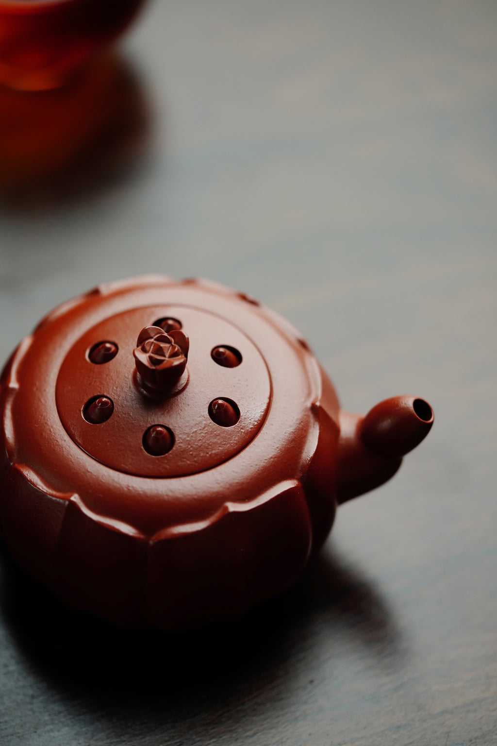 范泽锋嫡传·省大师邱爽紫砂潜力重器【莲子壶】原矿极品大红袍·小180cc •大280cc