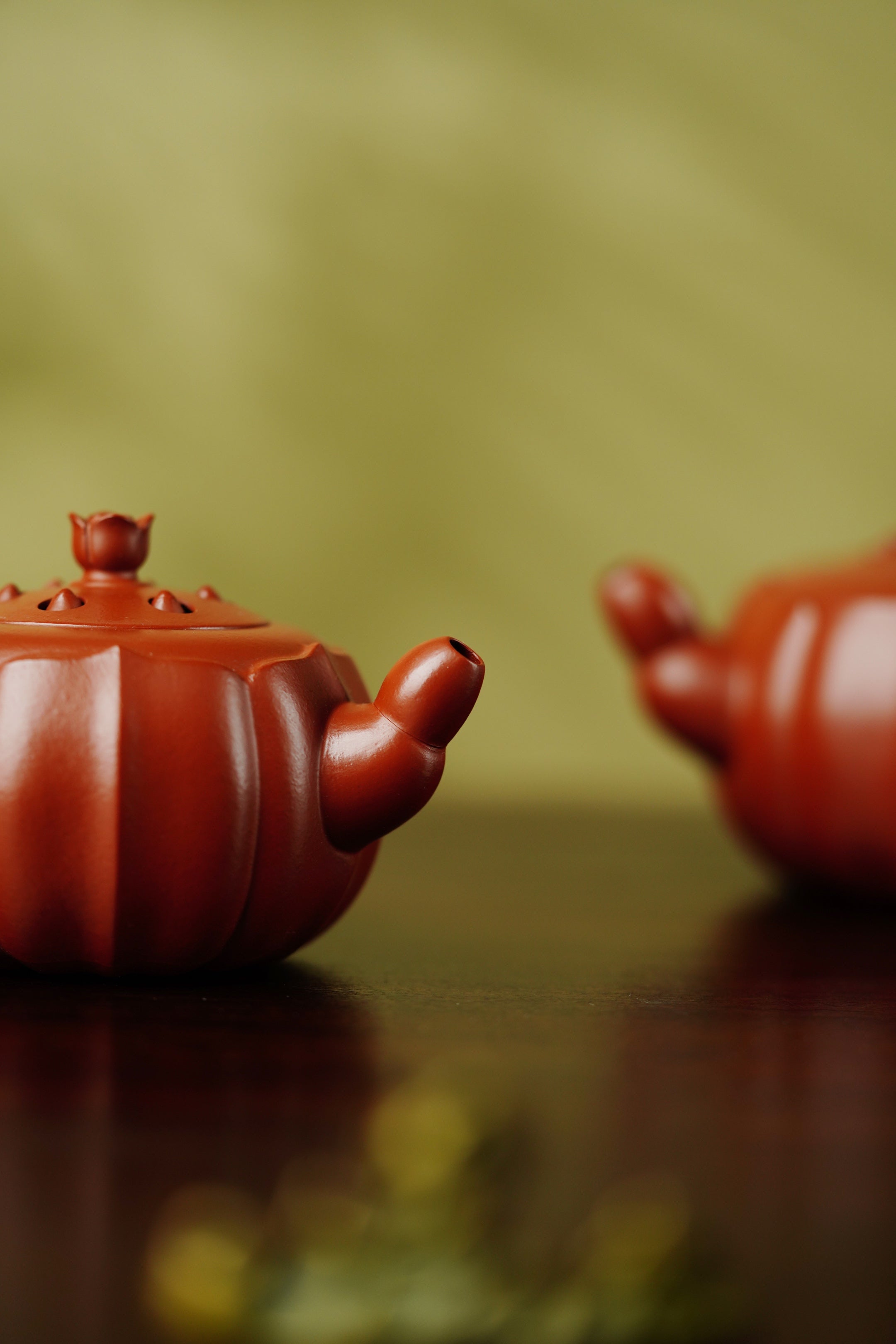 范泽锋嫡传·省大师邱爽紫砂潜力重器【莲子壶】原矿极品大红袍·小180cc •大280cc