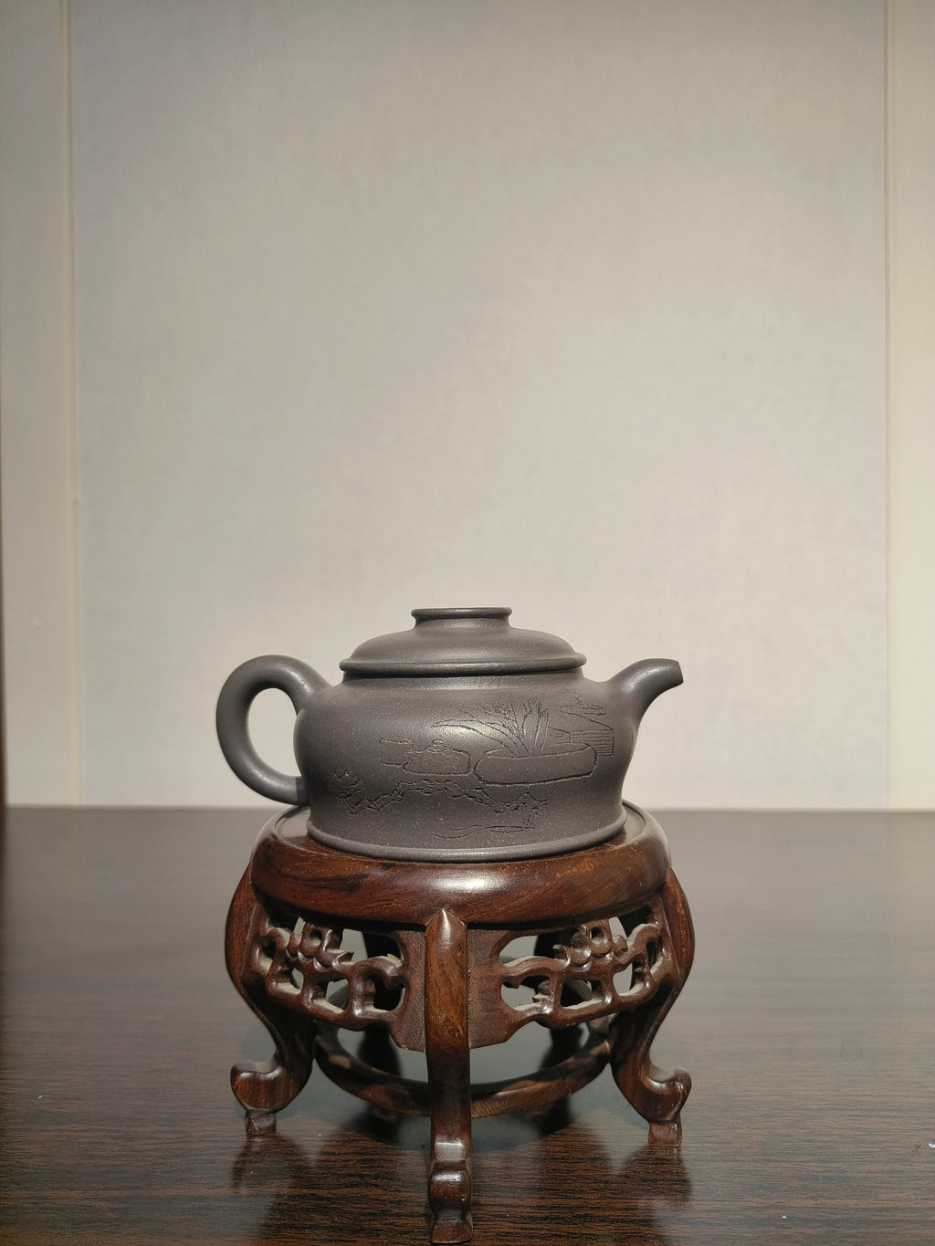 储立之大师｜中国陶瓷艺术终身成就奖获得者｜典藏重器【融晨壶】家藏大水潭天青泥·300cc