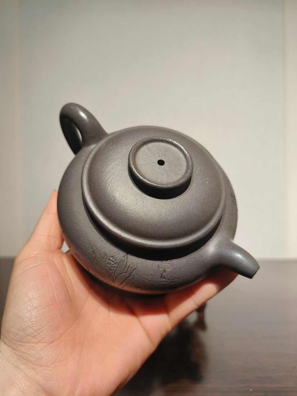 储立之大师｜中国陶瓷艺术终身成就奖获得者｜典藏重器【融晨壶】家藏大水潭天青泥·300cc