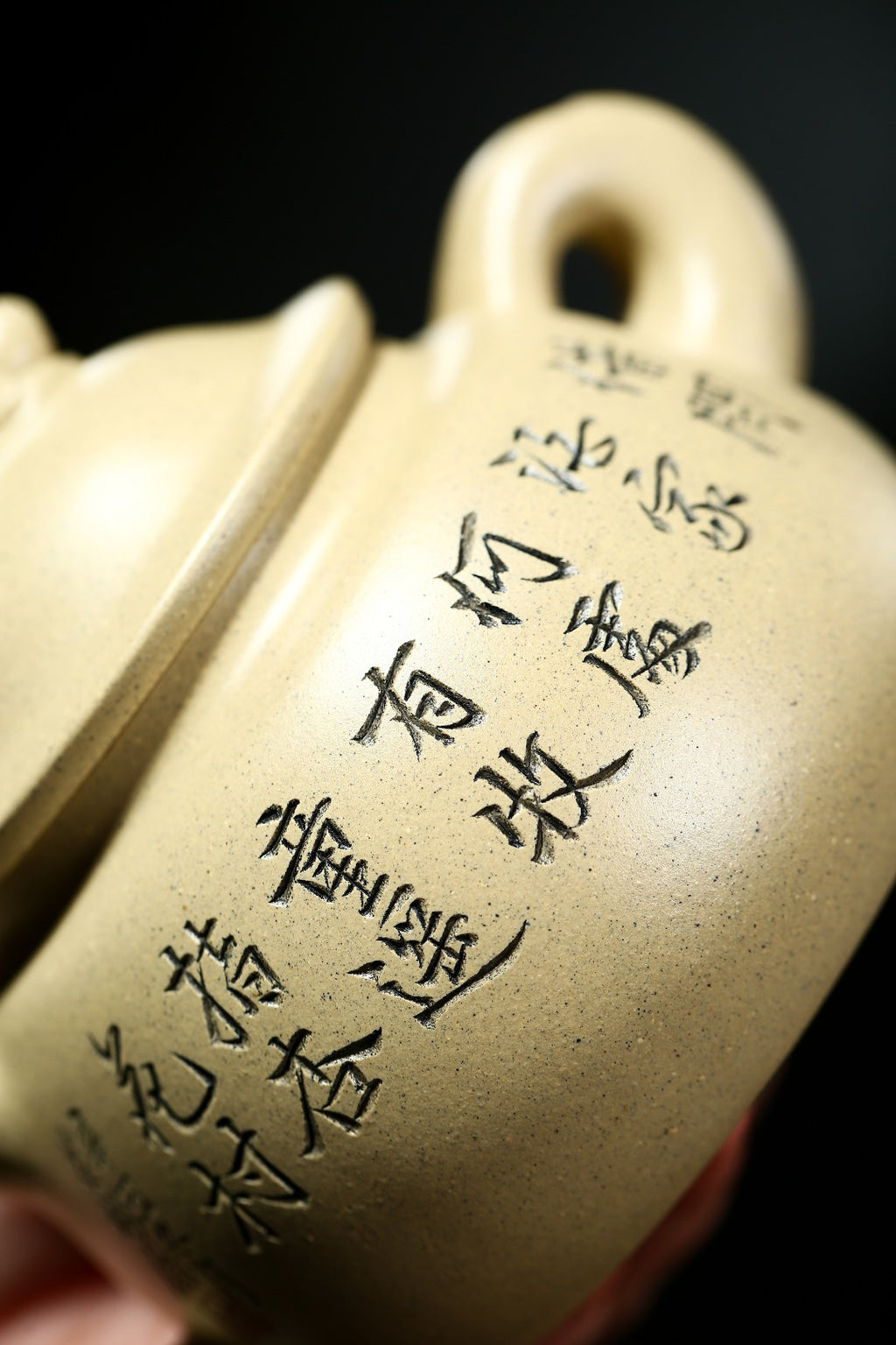 珍藏送礼级紫砂重器｜高级工艺美术师·许时娟 亲制【牧牛壶】原矿白玉段 300cc