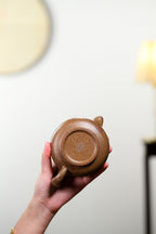 珍藏送礼级紫砂重器｜高级工艺美术师·许时娟 亲制【钱途无量壶】原矿优质虎皮金砂 260cc