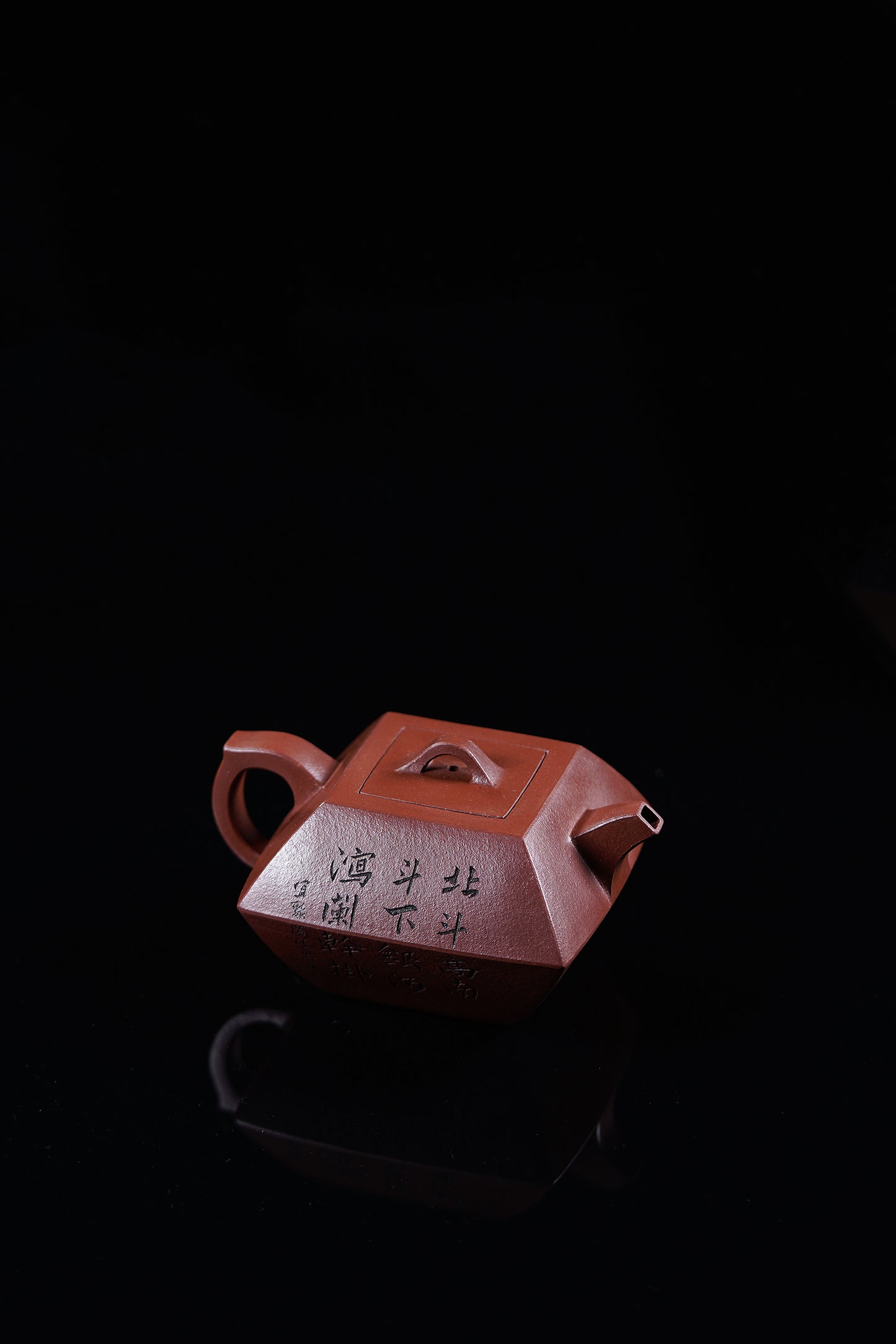 江山入壶·彩刻之巅🇨🇳李峰大师恭王府馆藏臻品《合斗壶》原矿优质底槽清·300cc