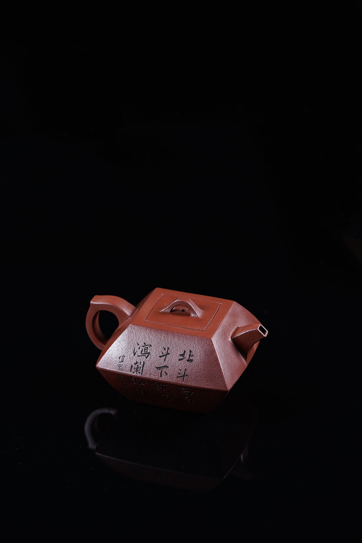 江山入壶·彩刻之巅🇨🇳李峰大师恭王府馆藏臻品《合斗壶》原矿优质底槽清·300cc