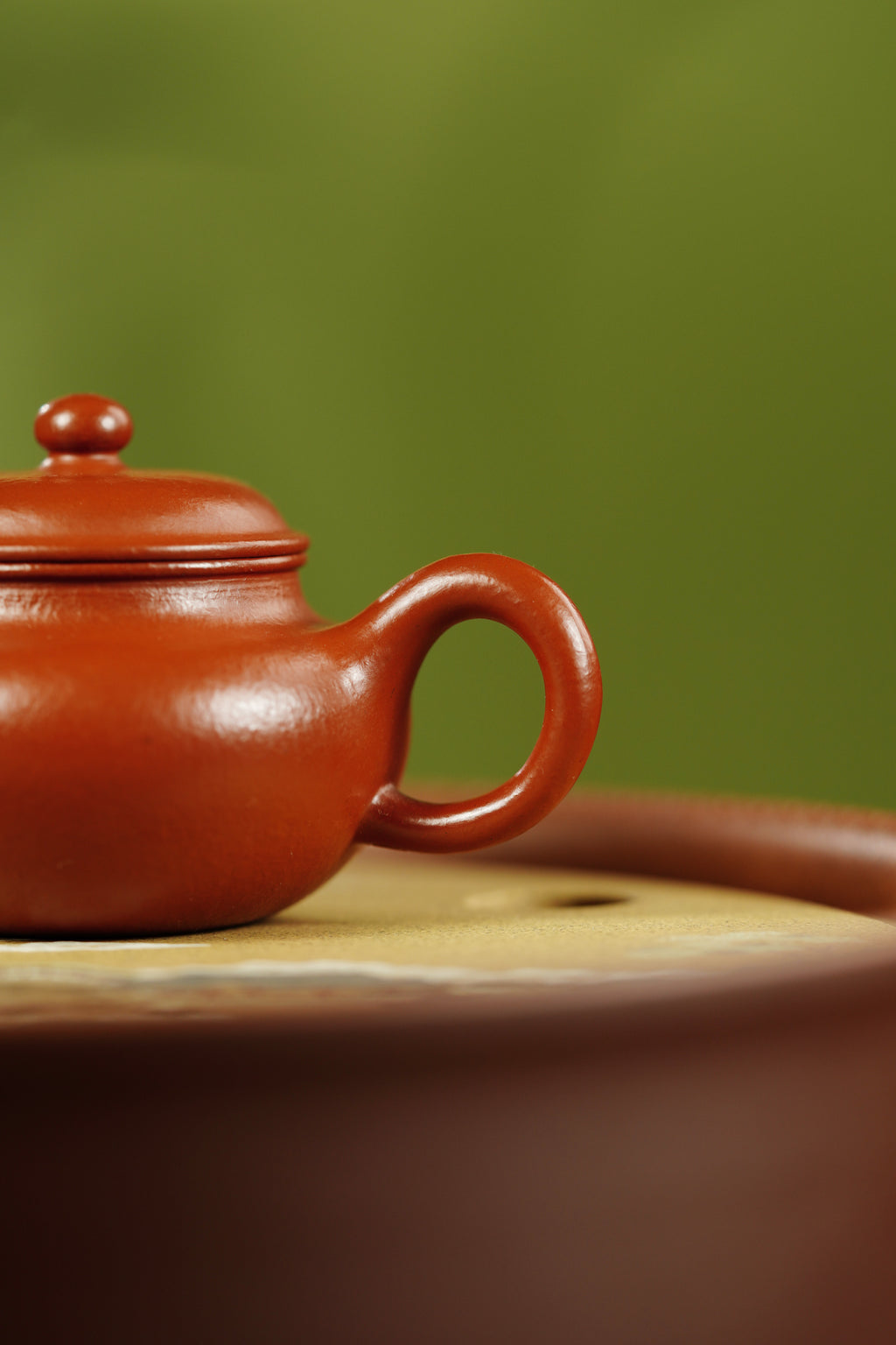 范泽锋嫡传·省大师邱爽紫砂潜力重器【小仿古壶】原矿优质粗砂朱泥·70cc