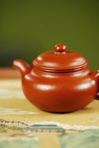 范泽锋嫡传·省大师邱爽紫砂潜力重器【小仿古壶】原矿优质粗砂朱泥·70cc