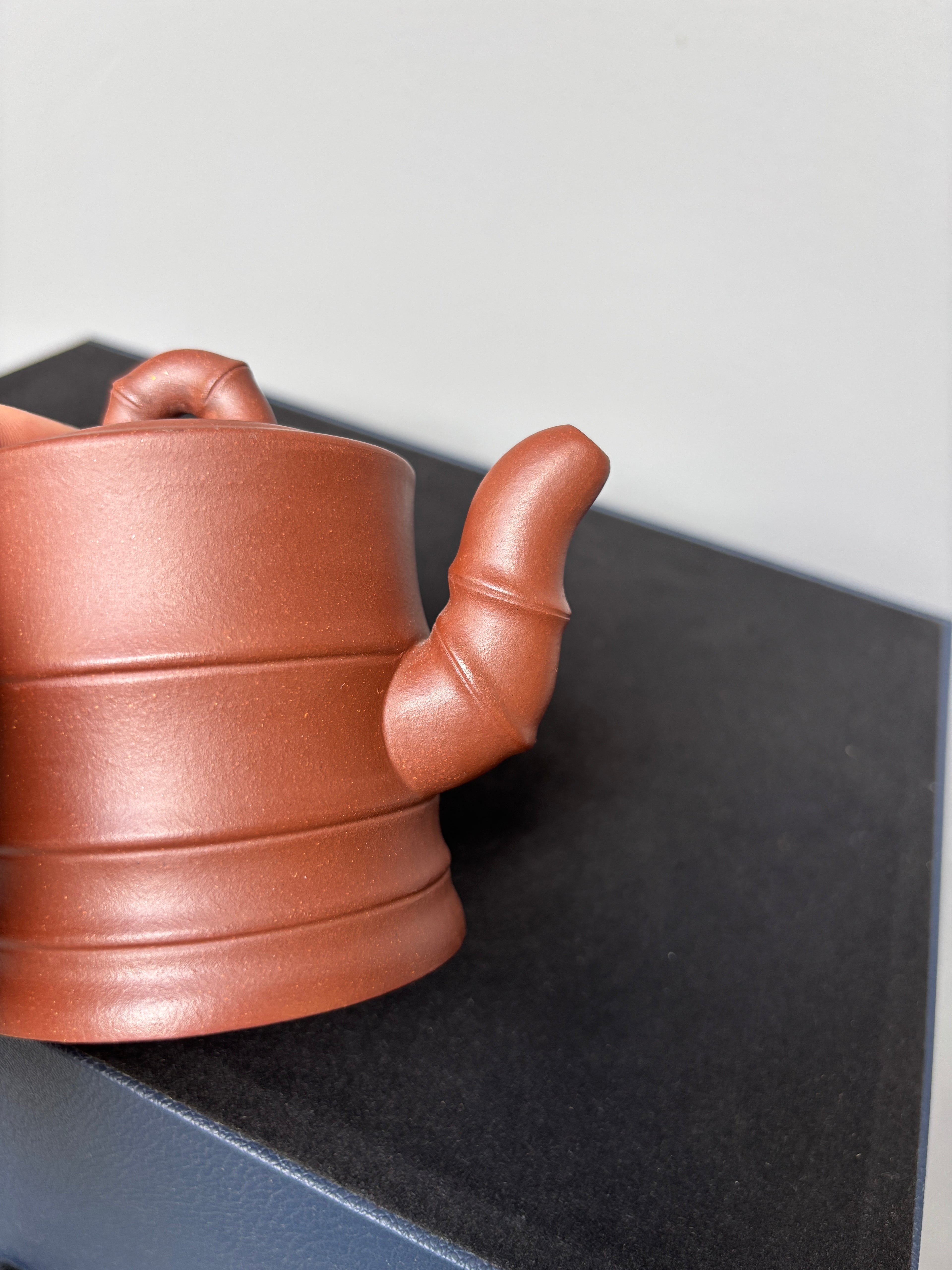 范泽锋嫡传·省大师邱爽紫砂潜力重器【节节高升壶】原矿极品底槽清·230cc
