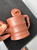 范泽锋嫡传·省大师邱爽紫砂潜力重器【节节高升壶】原矿极品底槽清·230cc