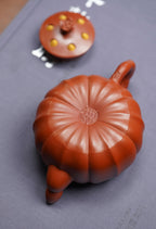 紫砂非遗花器泰斗·蒋蓉唯一嫡传｜蒋艺华亲制臻品【莲子壶】原矿极品大红袍➕黄金段·270cc