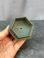 程辉大师 紫砂界功勋级领军人物·典藏臻品《六方雪华壶》原矿极品景舟绿泥·350cc