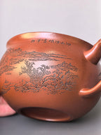 宏林山水·礼藏天下｜陈宏林大师传世巅峰臻品【苍龙观山壶】原矿极品底槽清·480cc