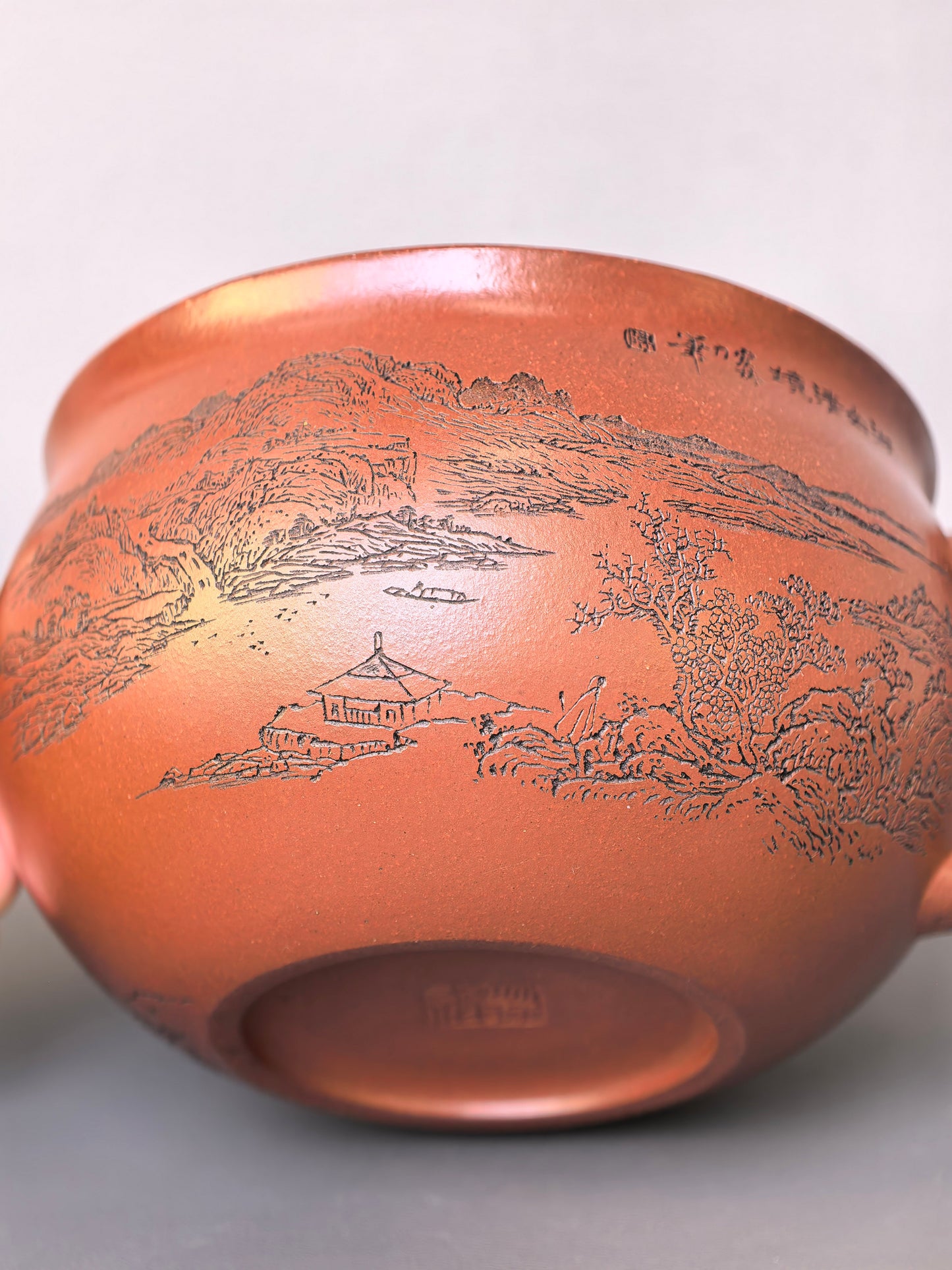 宏林山水·礼藏天下｜陈宏林大师传世巅峰臻品【苍龙观山壶】原矿极品底槽清·480cc