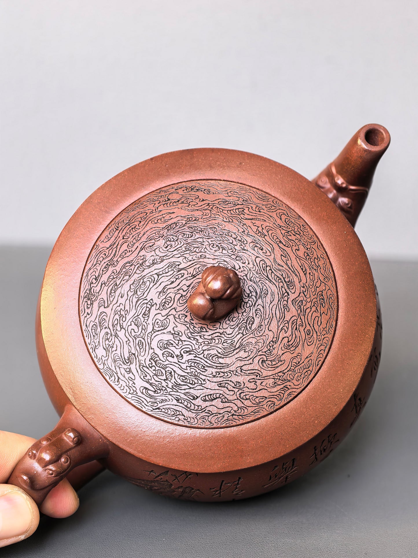 宏林山水·礼藏天下｜陈宏林大师传世巅峰臻品【苍龙观山壶】原矿极品底槽清·480cc