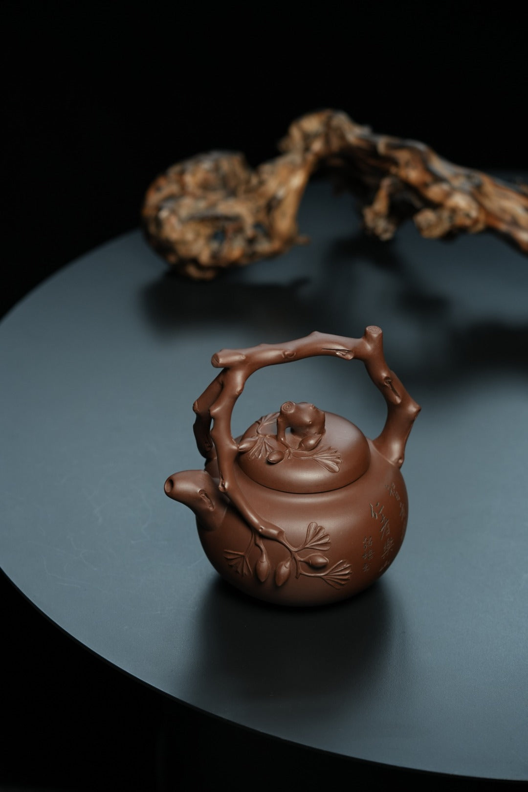 储立之大师｜中国陶瓷艺术终身成就奖获得者｜携手✨国大师 顾绍培典藏重器【东坡提梁壶】原矿特级紫泥 750cc