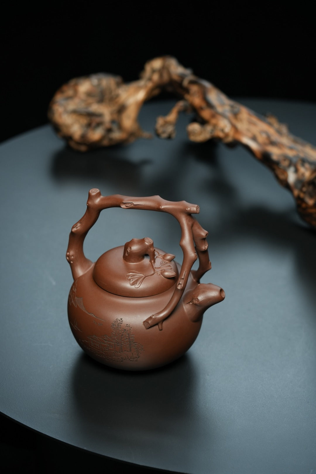 储立之大师｜中国陶瓷艺术终身成就奖获得者｜携手✨国大师 顾绍培典藏重器【东坡提梁壶】原矿特级紫泥 750cc