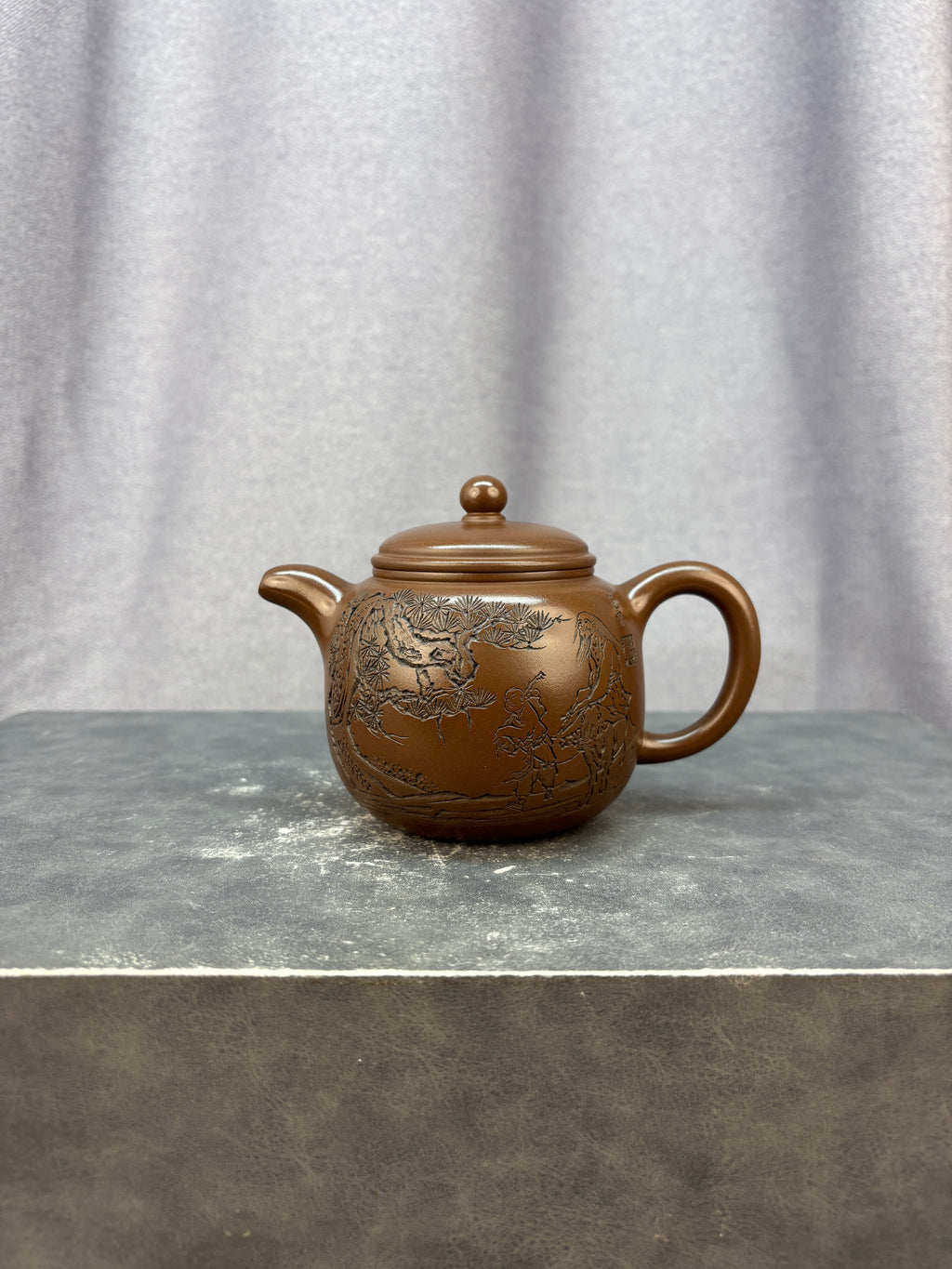 程辉大师 紫砂界功勋级领军人物·典藏臻品《匏尊壶》原矿极品国标紫泥 300cc