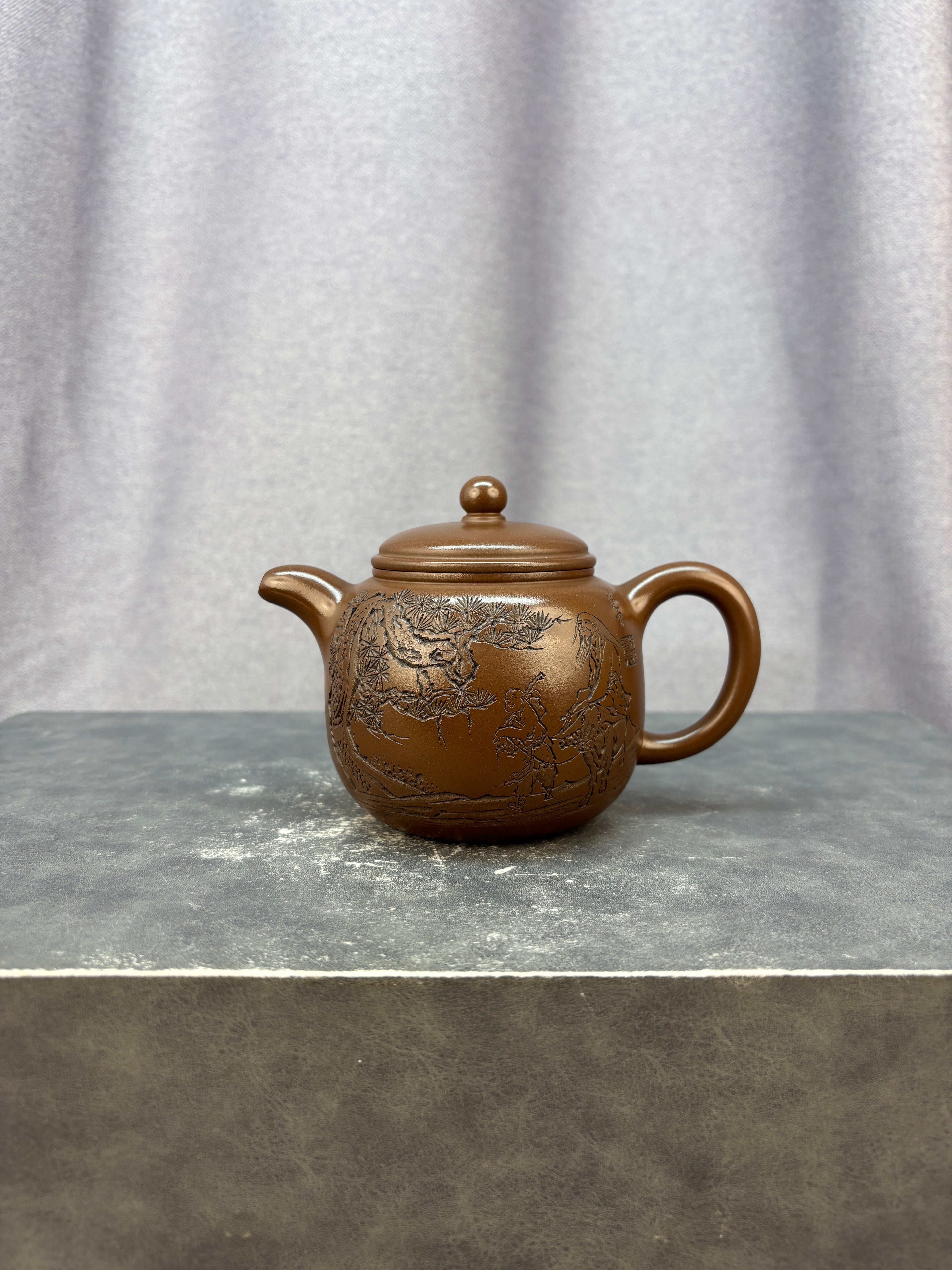 程辉大师 紫砂界功勋级领军人物·典藏臻品《匏尊壶》原矿极品国标紫泥 300cc