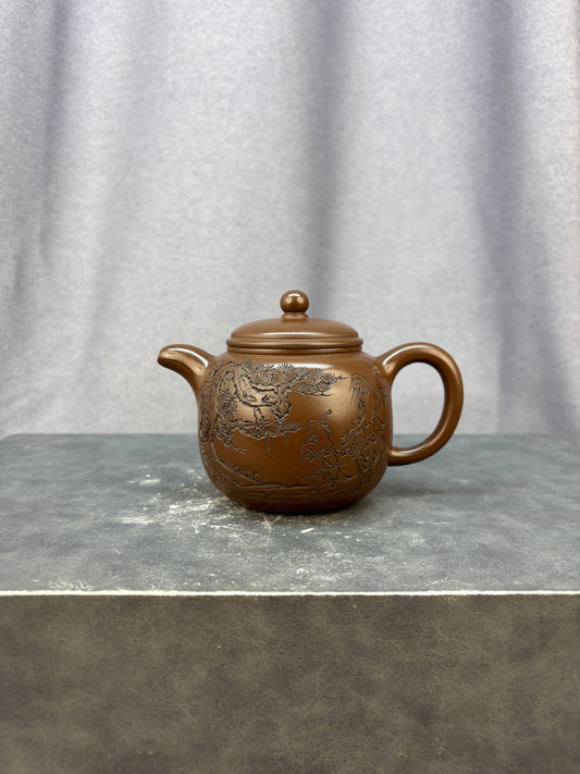 程辉大师 紫砂界功勋级领军人物·典藏臻品《匏尊壶》原矿极品国标紫泥 300cc