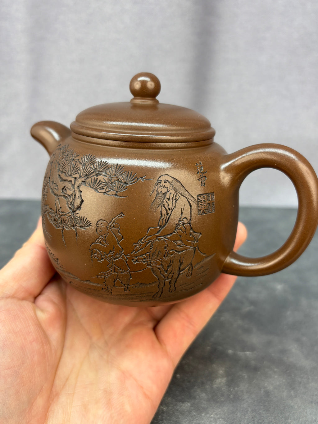 程辉大师 紫砂界功勋级领军人物·典藏臻品《匏尊壶》原矿极品国标紫泥 300cc