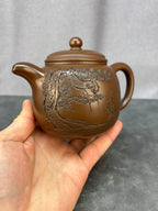 程辉大师 紫砂界功勋级领军人物·典藏臻品《匏尊壶》原矿极品国标紫泥 300cc