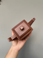范泽锋嫡传·省大师邱爽紫砂潜力重器【高山流水壶】原矿极品紫泥·500cc