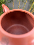 邱爽～邱玉林双大师联袂紫砂重器【秦权·五路财神】原矿优质底槽清·350cc