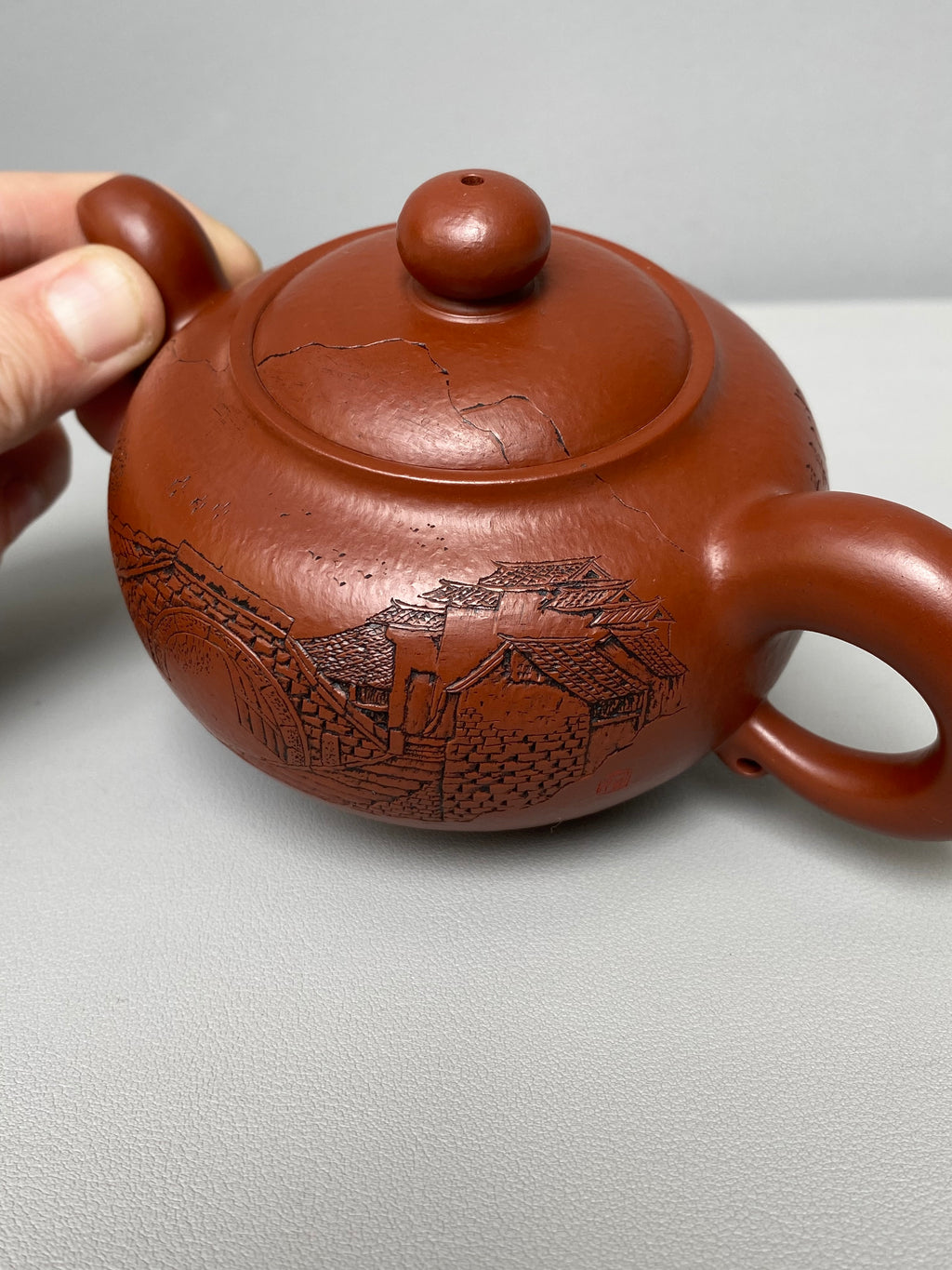 高工佳作《道洪莲子》收藏级精品重器 原矿极品大红袍·320cc - ZishaTeapotChina