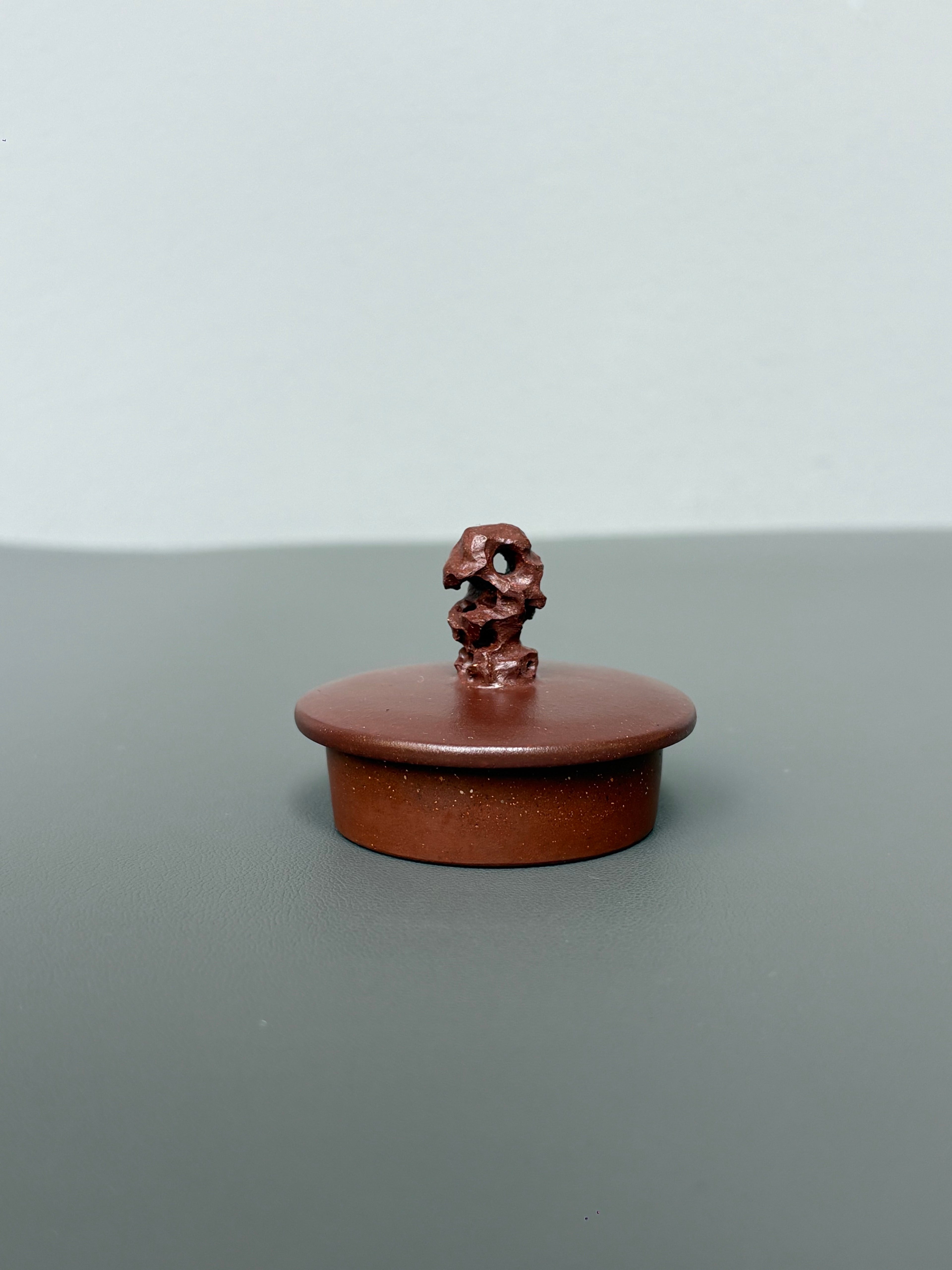 新品藏界臻选·石韵天成紫砂太湖石巨匠·刘文科（云植）新品《顽石壶》原矿底槽清粉浆·200cc