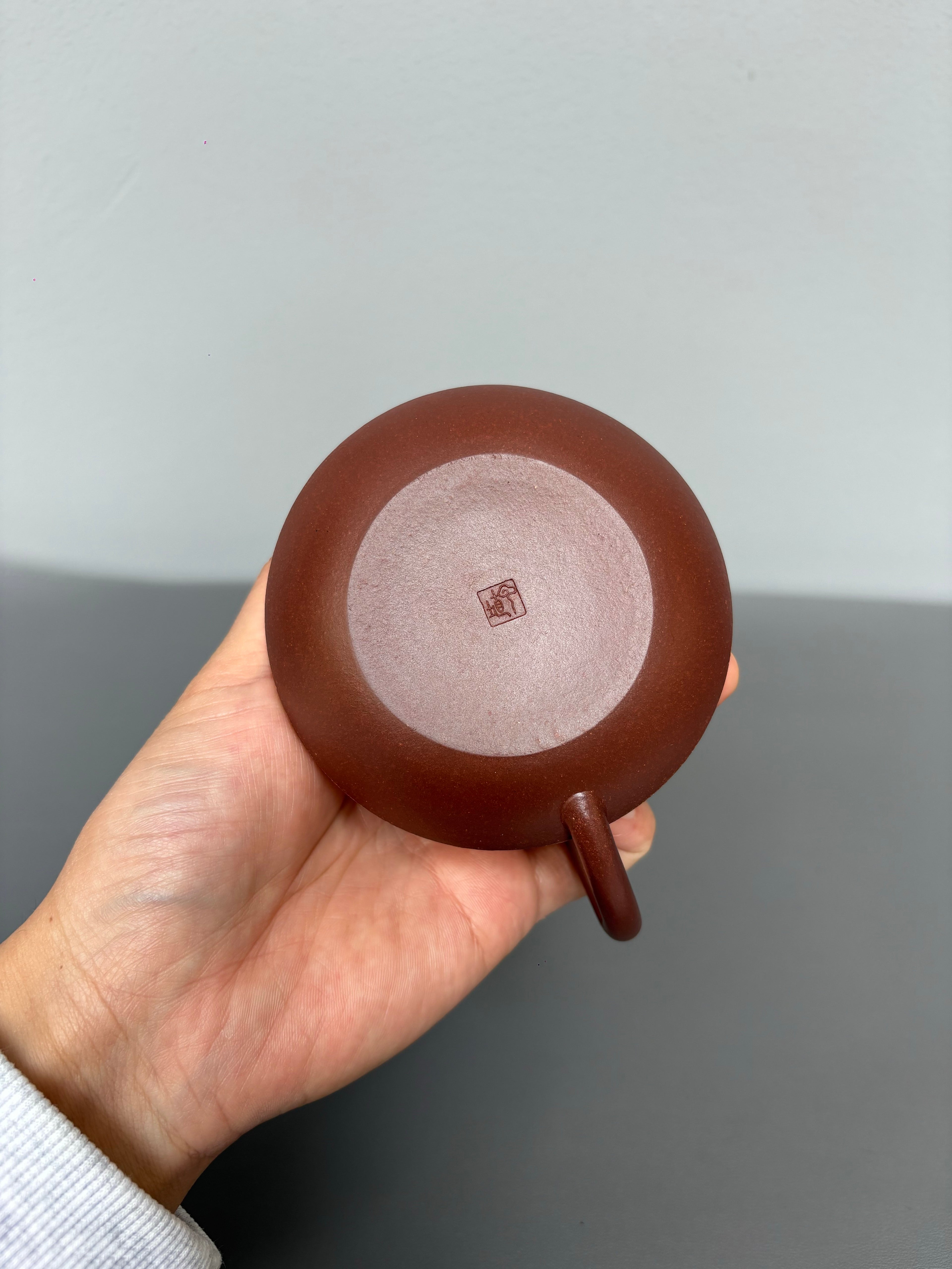 新品藏界臻选·石韵天成紫砂太湖石巨匠·刘文科（云植）新品《顽石壶》原矿底槽清粉浆·200cc