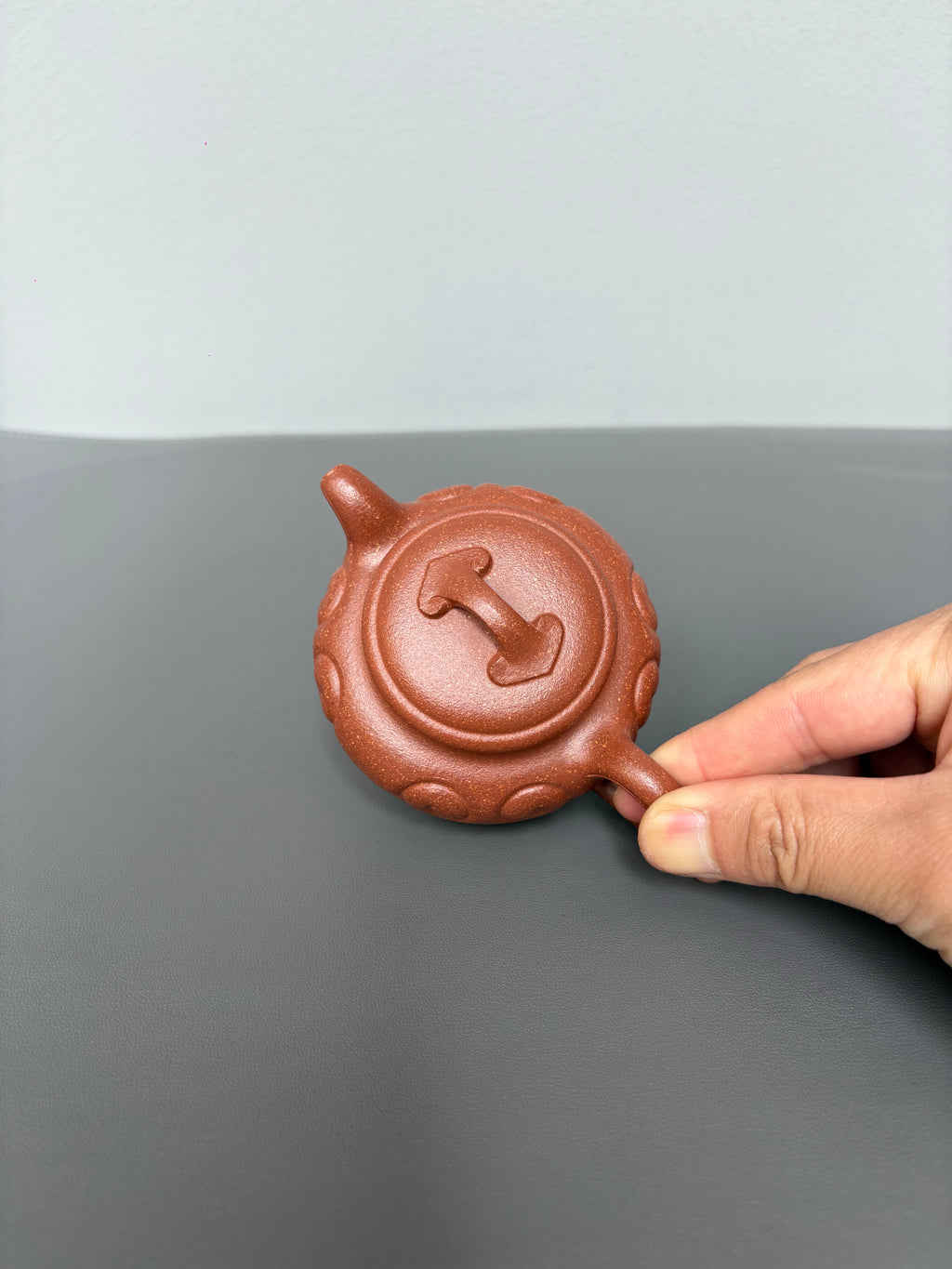 新品🆕仿古如意壶｜实用小品茶器 原矿极品降坡泥·120cc 著名紫砂艺人 路遥 精制