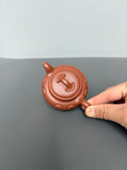 新品🆕仿古如意壶｜实用小品茶器 原矿极品降坡泥·120cc 著名紫砂艺人 路遥 精制