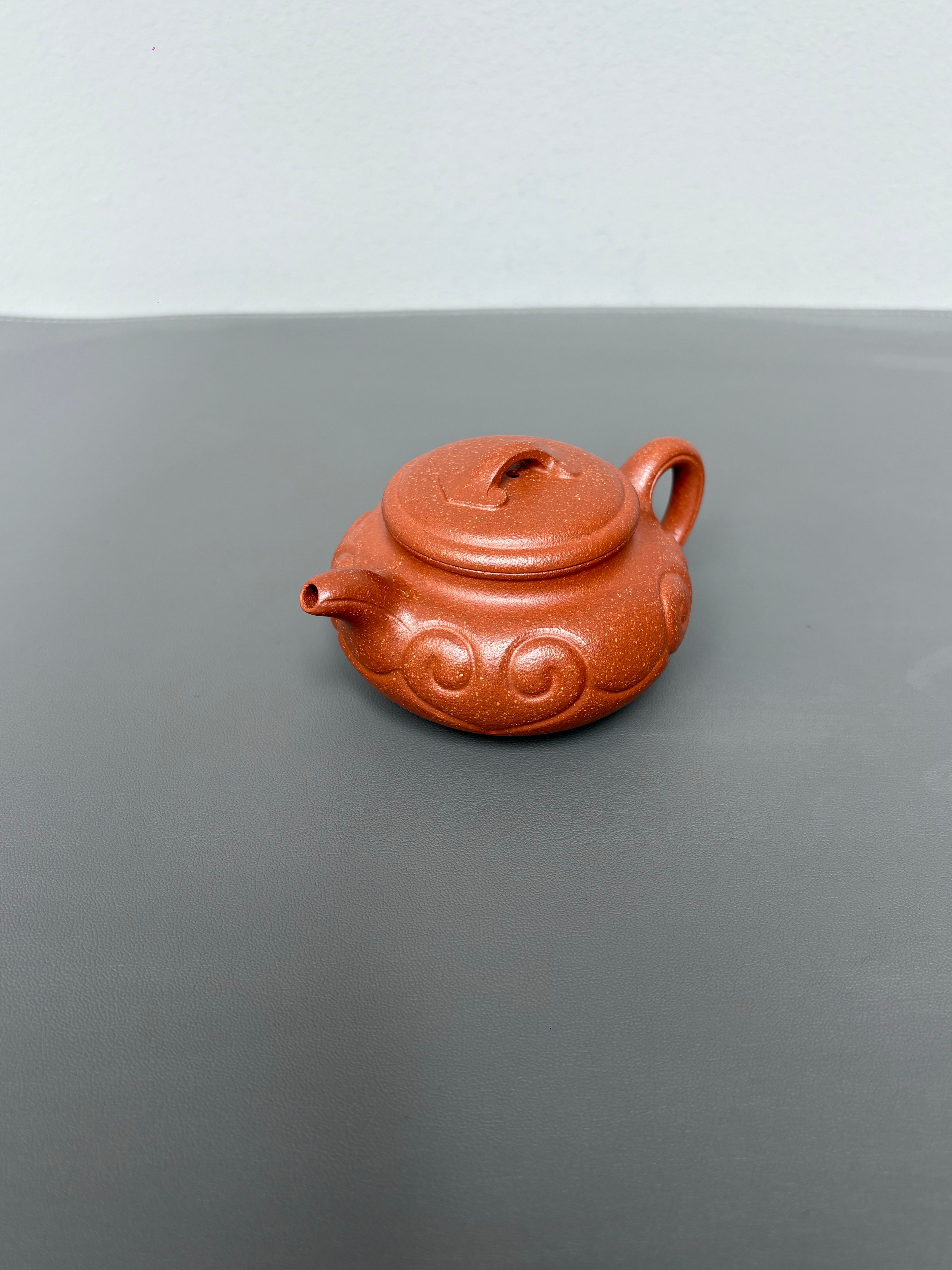 新品🆕仿古如意壶｜实用小品茶器 原矿极品降坡泥·120cc 著名紫砂艺人 路遥 精制
