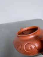 新品🆕仿古如意壶｜实用小品茶器 原矿极品降坡泥·120cc 著名紫砂艺人 路遥 精制