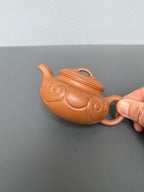 新品🆕仿古如意壶｜实用小品茶器  原矿优质老段泥·120cc 著名紫砂艺人 路遥 精制
