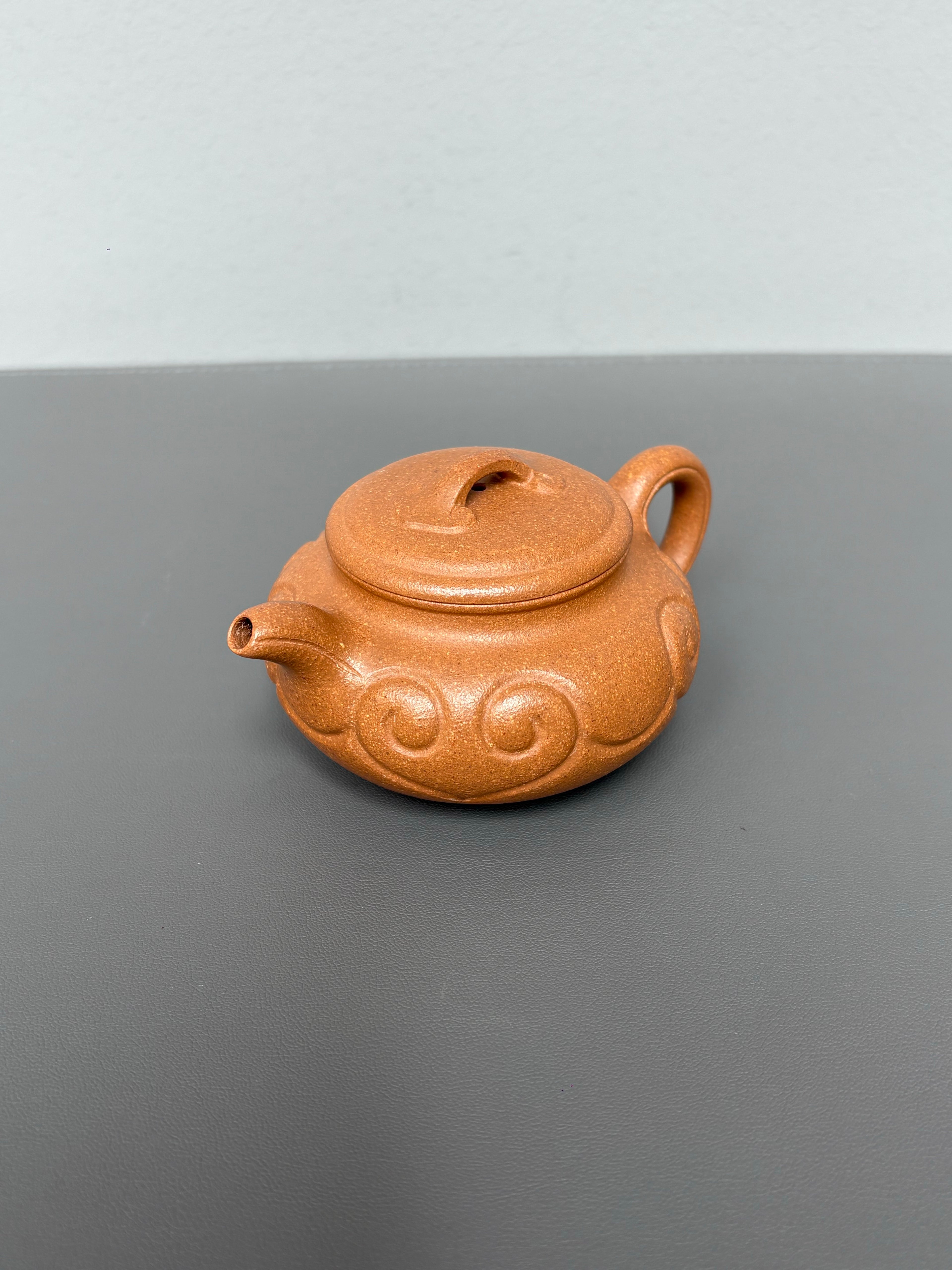 新品🆕仿古如意壶｜实用小品茶器  原矿优质老段泥·120cc 著名紫砂艺人 路遥 精制