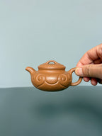 新品🆕仿古如意壶｜实用小品茶器  原矿优质老段泥·120cc 著名紫砂艺人 路遥 精制