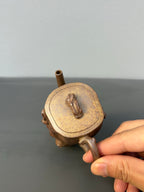 新品🆕藏界臻选·枯木逢春🇨🇳紫砂名家刘文科（云植）亲制《树桩壶》原矿极品黄金段柴烧·160cc