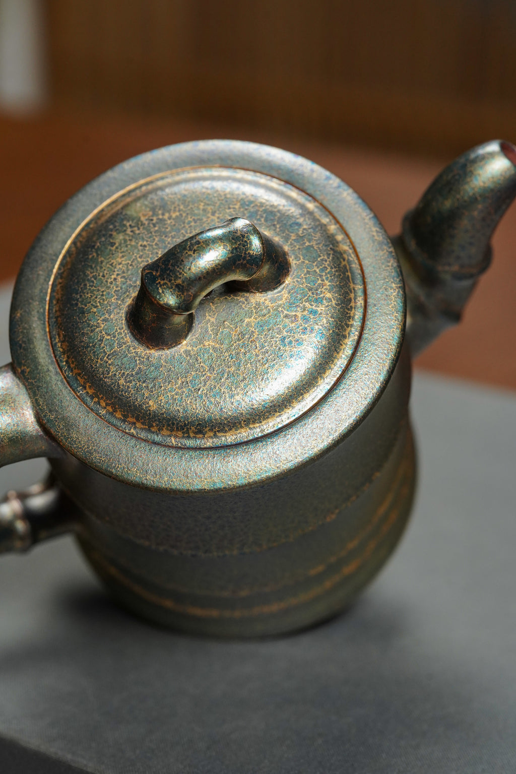 范泽锋大师高徒·省大师邱爽紫砂潜力重器【节节高升壶】原矿优质底槽清·230cc