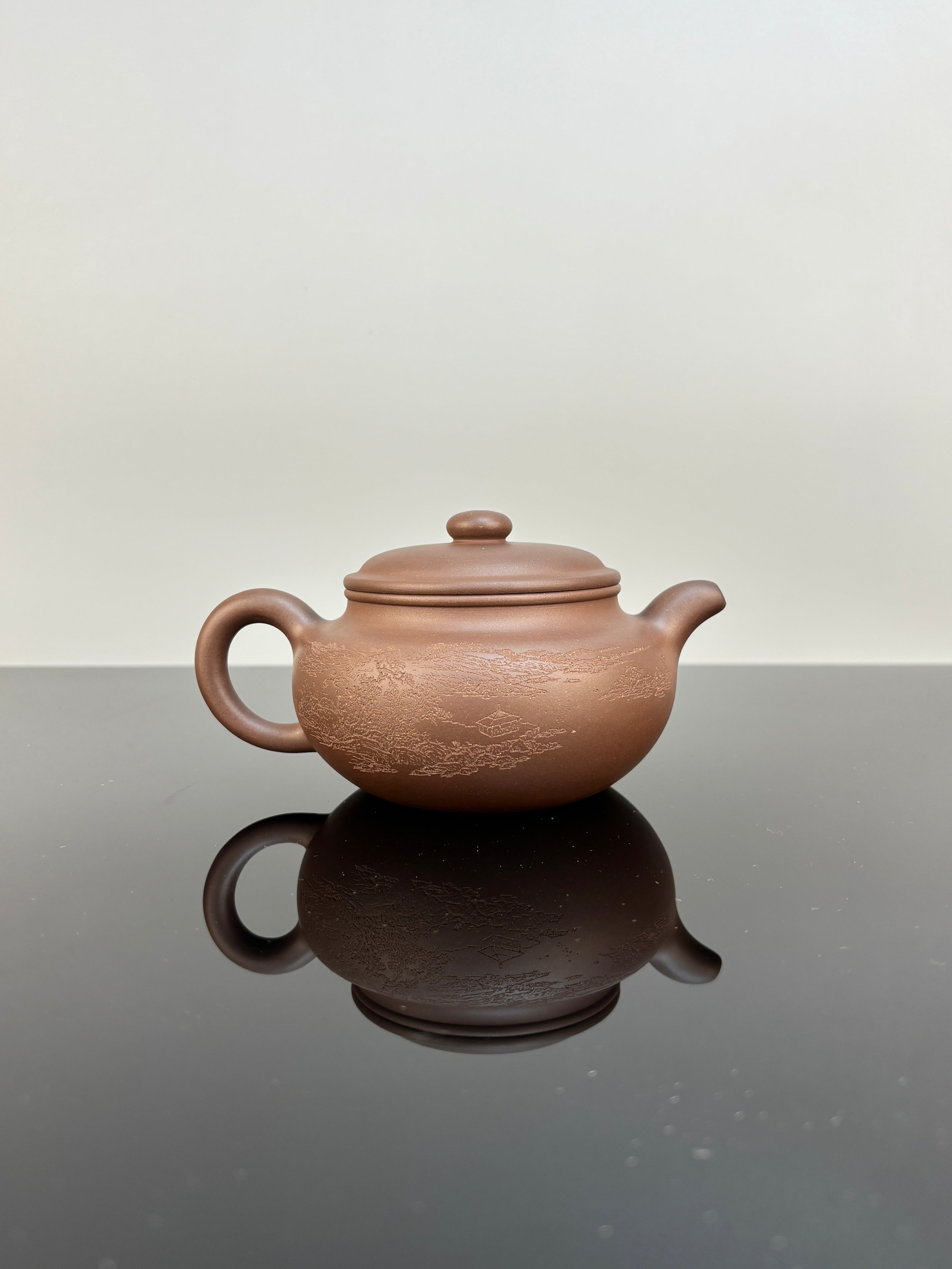 宏林山水·礼藏天下｜陈宏林大师传世巅峰臻品【仿古壶】原矿极品段泥·430cc