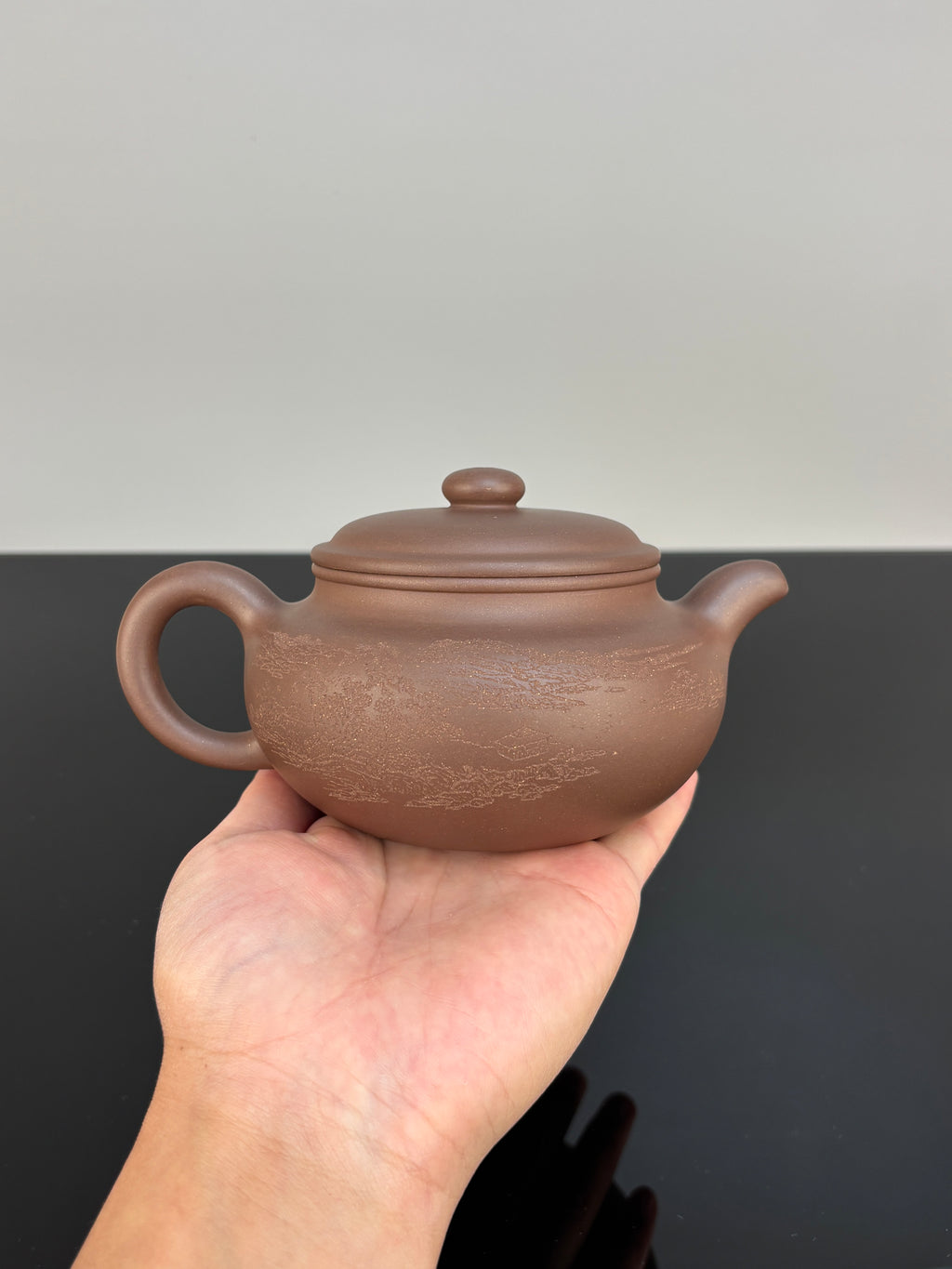 宏林山水·礼藏天下｜陈宏林大师传世巅峰臻品【仿古壶】原矿极品段泥·430cc