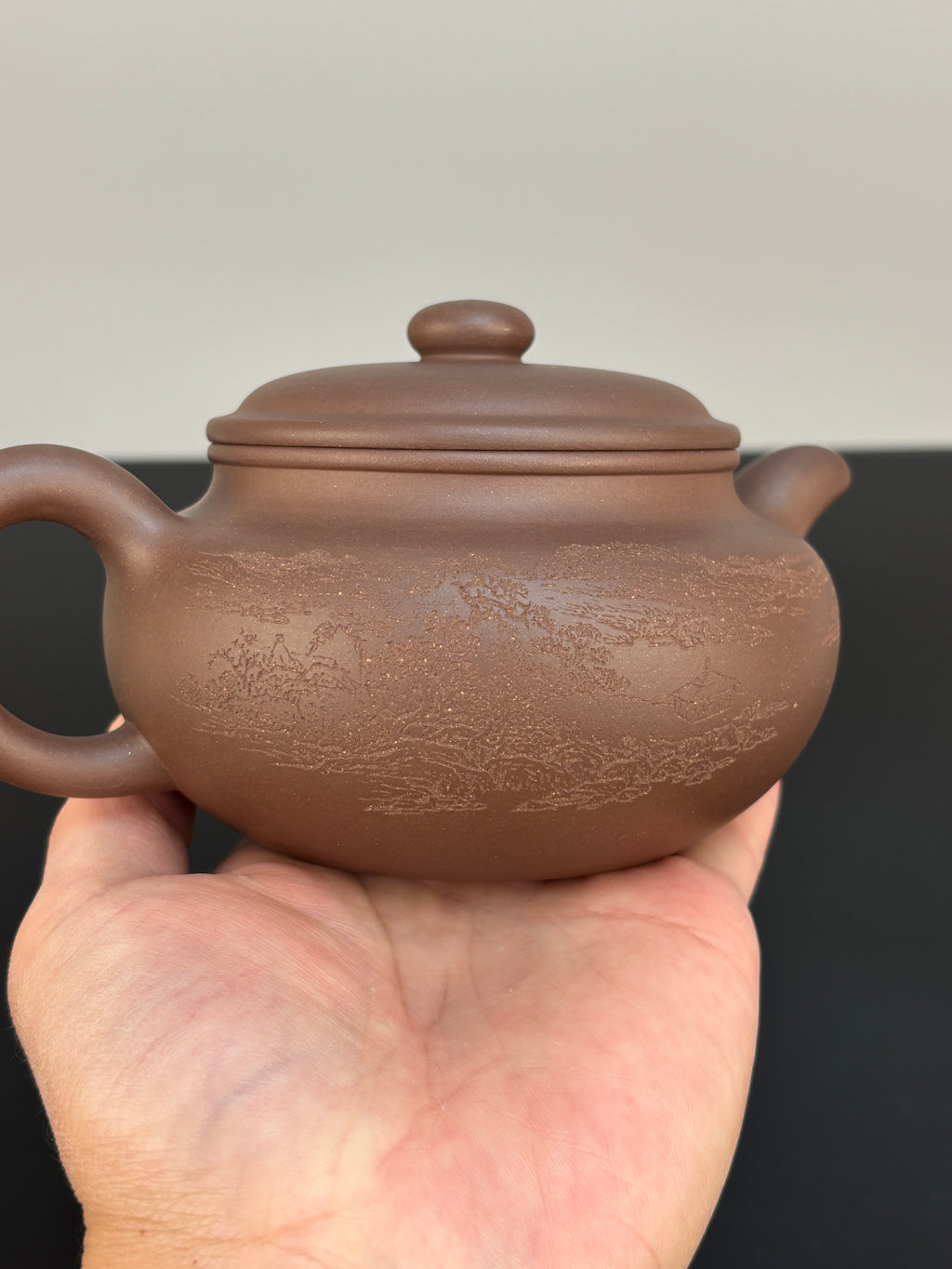 宏林山水·礼藏天下｜陈宏林大师传世巅峰臻品【仿古壶】原矿极品段泥·430cc