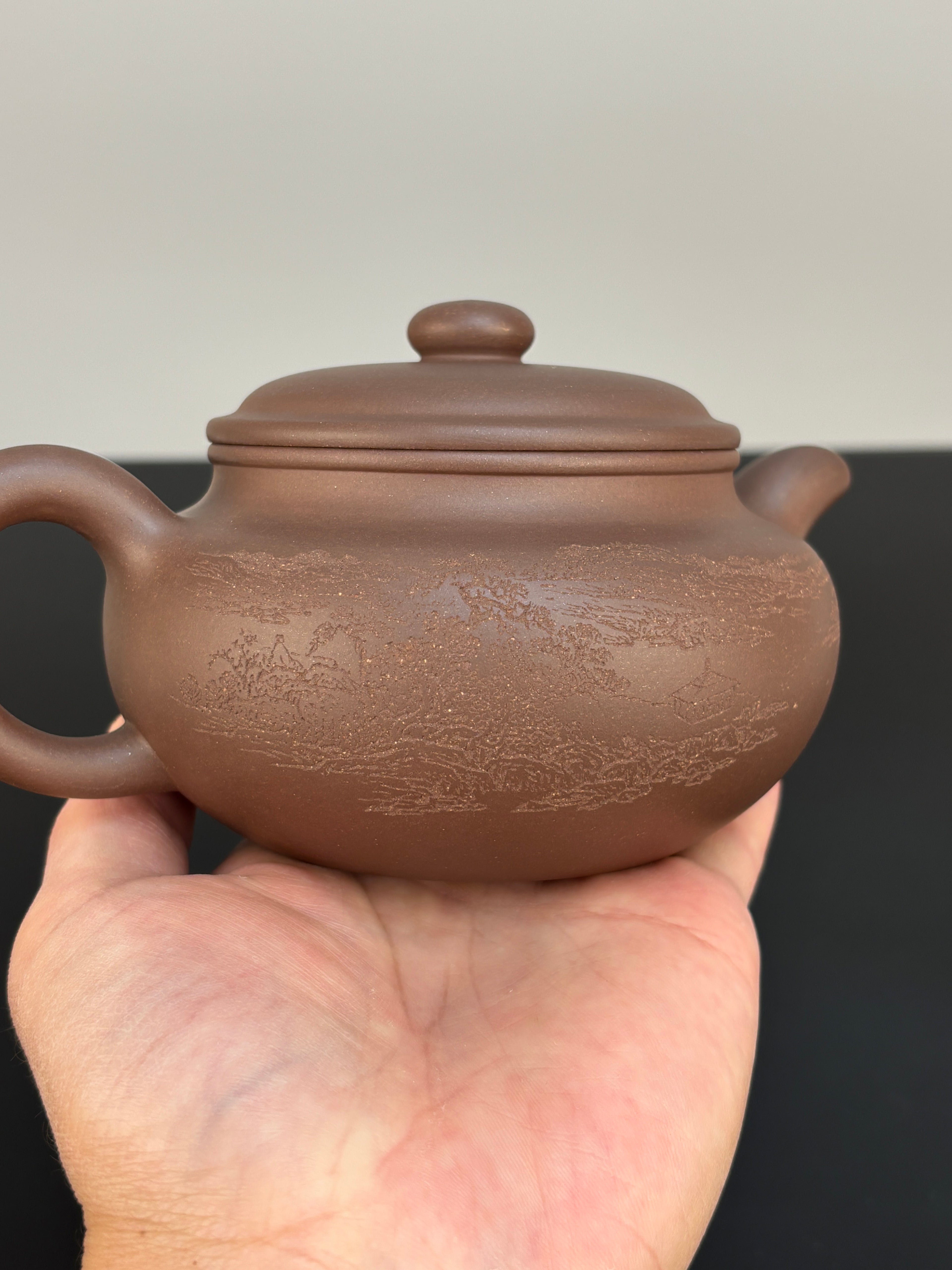 宏林山水·礼藏天下｜陈宏林大师传世巅峰臻品【仿古壶】原矿极品段泥·430cc