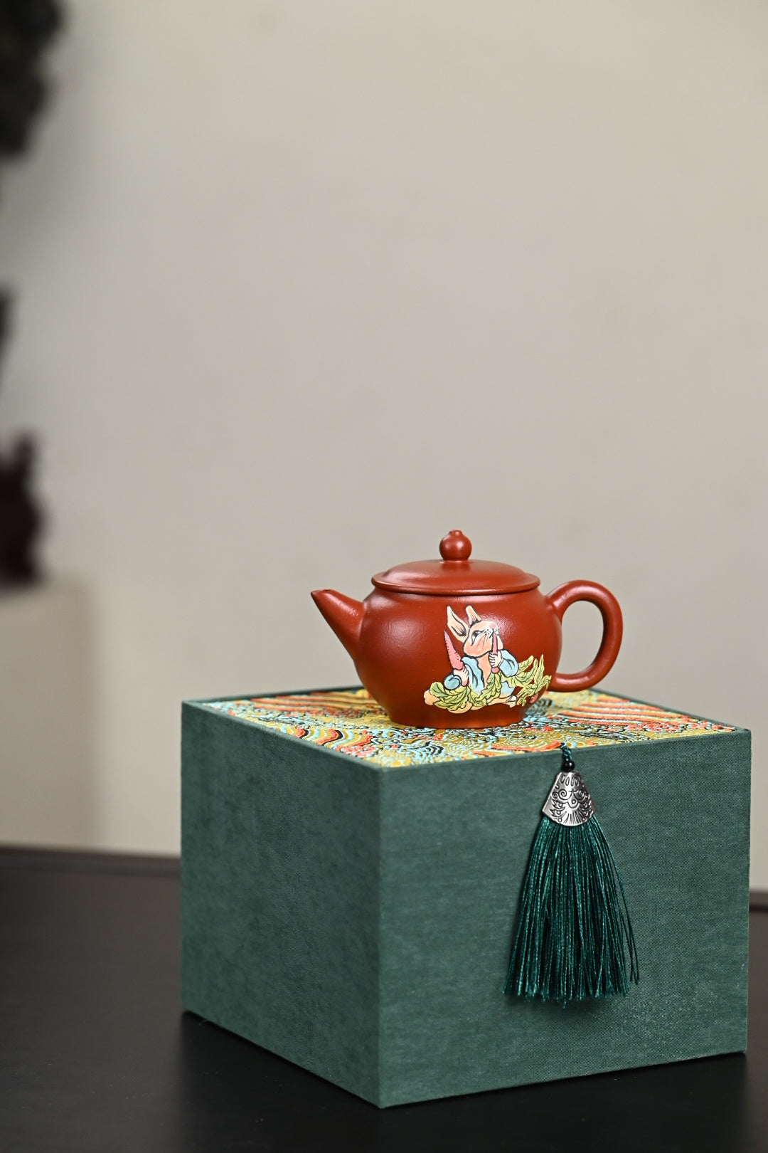 『明炉』 极品皱皮朱泥·容量150cc·9孔出水·王老师（国家级工艺美术师）